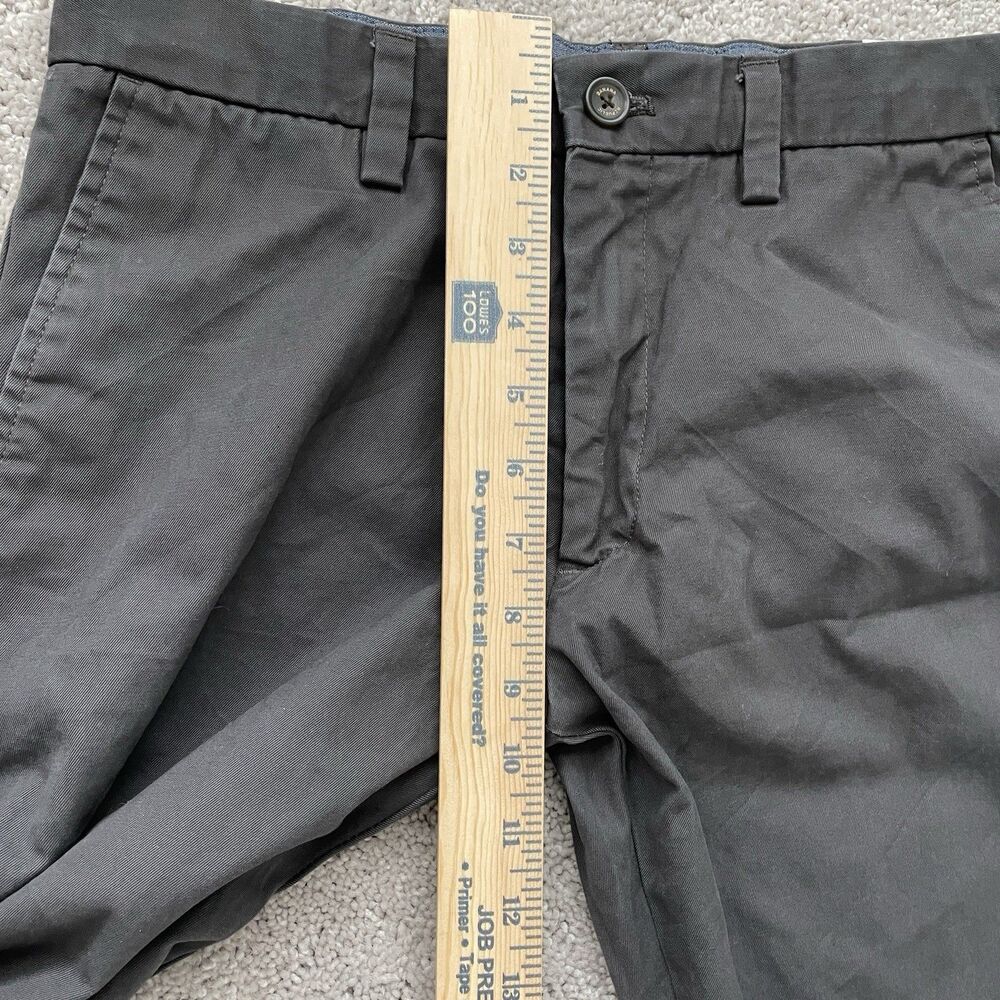 Banana Republic Emerson Chino Pants MENS 30x30 Gray 100% Cotton - Picture 5 of 8